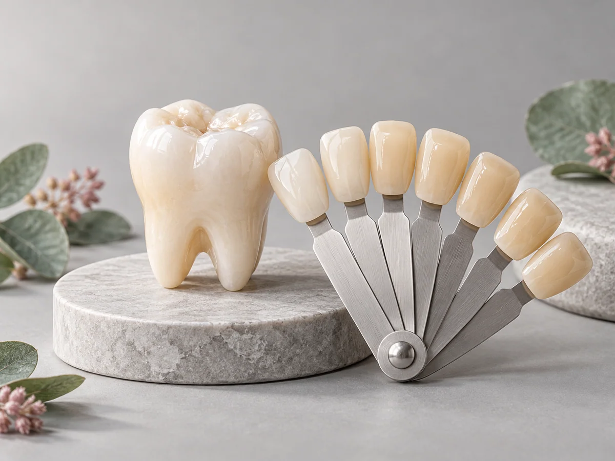 Conceptual illustration: Teeth whitening