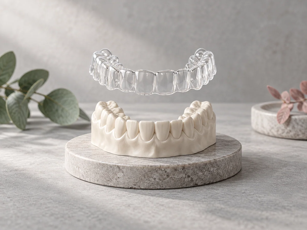Illustration de synthèse : Invisalign