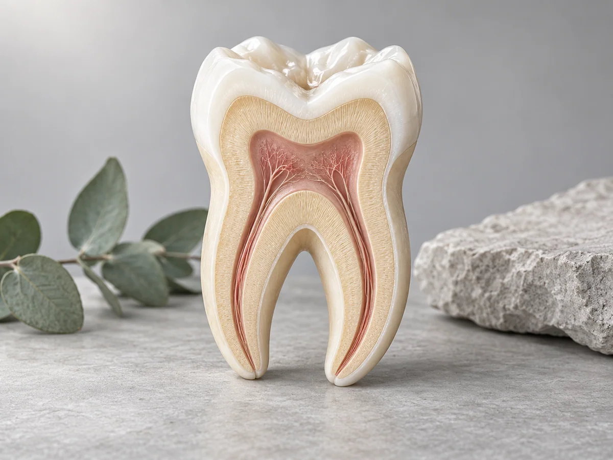 Conceptual illustration: Root canal treatment